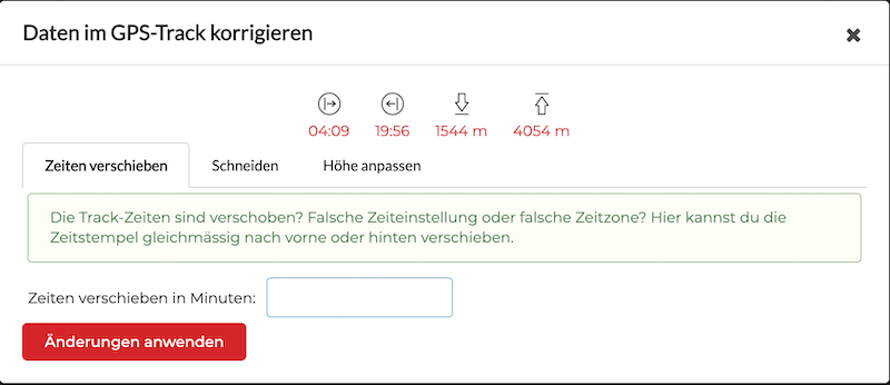 GPS-Daten manipulieren