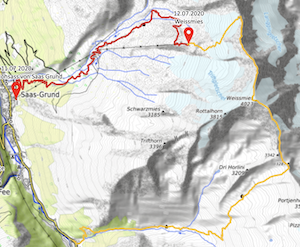 map with different activites