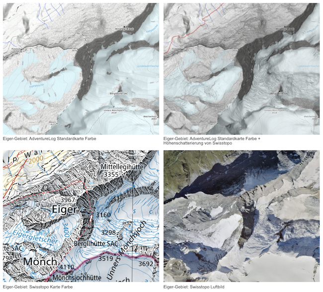 Swisstopo maps